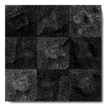 Pedra Hitam Bruta 10cmx10cm M² Bege Eg Foto  mini 1