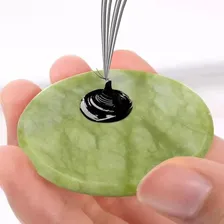 Pedra Jade Para Aplicação De Cola Alongamento De Cílios Foto mini 2