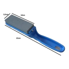 Pedra Para Afiar Amolar Faca Com Suporte Base Cabo Foto mini  3