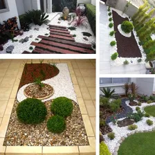 Pedra Para Jardim Dolomita Branca NÂș 2 Vasos Plantas 9,5kg Foto mini 3