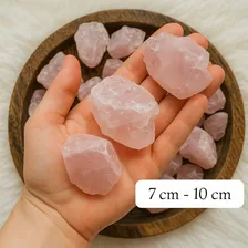 Pedra Quartzo Rosa Natural Bruta Atrai Amor Cristal Legitimo Foto mini  2