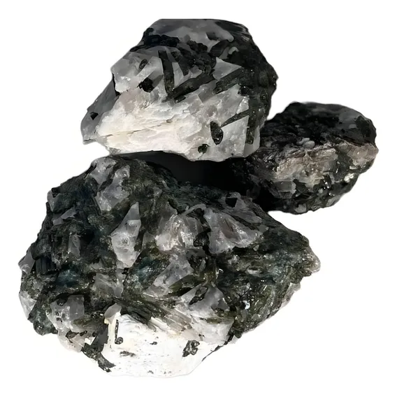 Pedra Quartzo Turmalina Verde Pacote 200g Foto 1