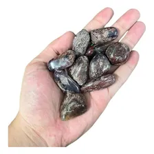 Pedra Rolada Polida Granada Vermelha Pacote 200g Foto  mini 1