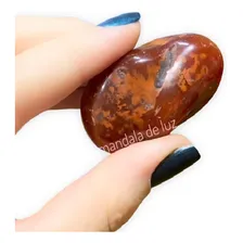 Pedra Unitária Cornalina Rolada Cristal Natural G Foto mini 1