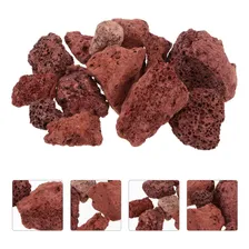 Pedra Vulcânica Marron Para Lareira Churrasqueira Pacote 1kg Foto mini 1