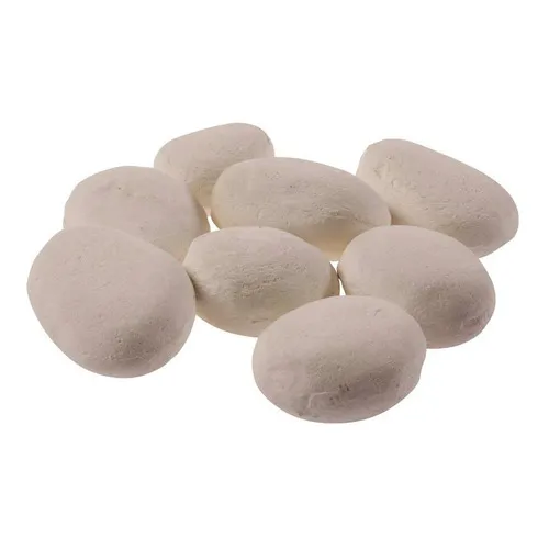 Pedras Decorativas Ornamentais Dolomita Jardim Vaso Sauna Cor Branco Foto 1