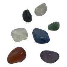 Pedras Naturais Dos 7 Chakras Os Sete Centros Energéticos Foto mini 1