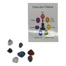 Pedras Naturais Dos 7 Chakras Os Sete Centros Energéticos Foto mini 3