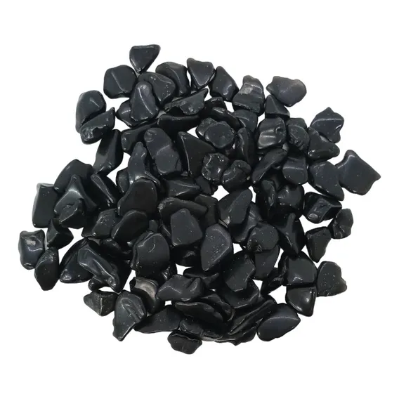Pedras Naturais Obsidiana - 0,5 A 2 Cm 100g Foto 1
