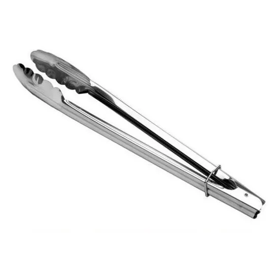 Pegador Aço Inox Para Carne Salada Pão Gelo Fritura 35,5cm Foto 1