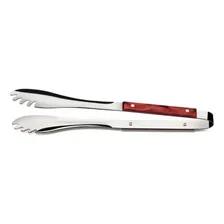 Pegador Carne Aço Inox 40cm Tramontina Polywood Vermelho Foto mini 2