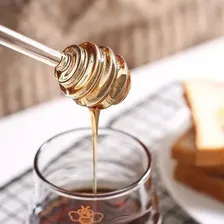 Pegador De Mel Colher Espátula Dosador AcrĂlico Mesa Cozinha Foto mini 2