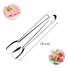 Pegador De Salada Gelo Frios Salgado Aço Inox 18cm 10 Peças Foto mini  3