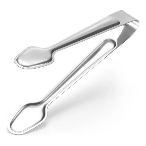 Pegador Para Frios, Gelo, Petiscos, Sushi, Em Inox 18cm Foto 1