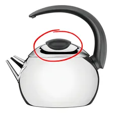 Pegador Para Tampa Da Chaleira Aço Inox Tramontina Cor Preto Foto mini 4