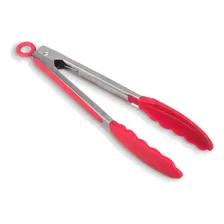 Pegador Salada Silicone E Inox Cherry Wincy Vermelho Foto mini 4