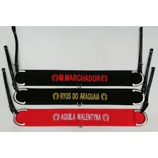 Peitoral Personalizado Para Cavalos - Bordado A Sua Cor Preto E Vermelho Foto mini 1