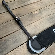 Peitoral Personalizado Para Cavalos - Bordado A Sua Cor Preto E Vermelho Foto mini 4