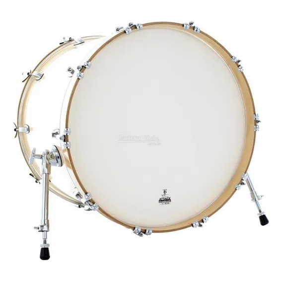 Pele Attack Drumheads Terry Bozzio Signature Coated 22¨ De B Foto 1