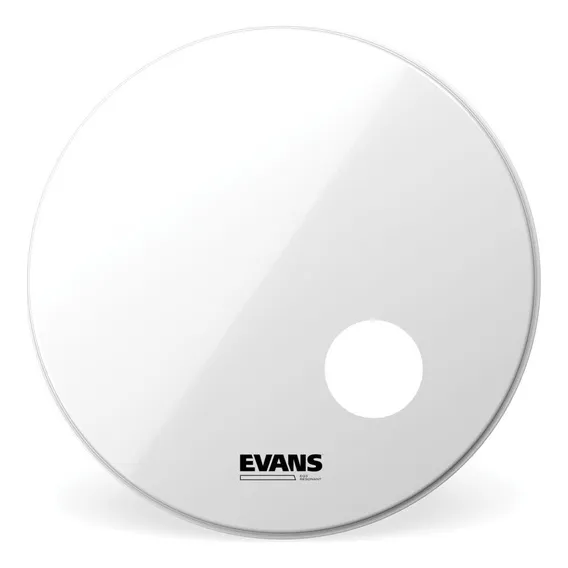 Pele De Resposta Para Bumbo Eq3 Resonant 22 Evans Bd22rsw Foto 1