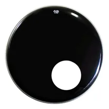 Pele Remo Encore Ebony 22 Resposta Para Bumbo Com Furo 22 Foto mini 1