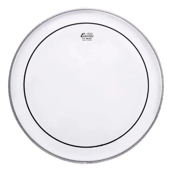 Pele Remo Encore Pinstripe En-0314-ps Para Tom 14 Polegadas Foto 1