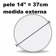 Pele Resposta Transparente Dudu Portes Snare Caixa 14 Luen Foto mini 4
