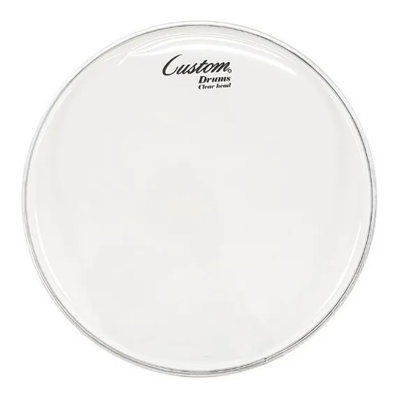 Pele Surdo Bumbo 18 Clear Filme Simples Custom Drums Foto 1