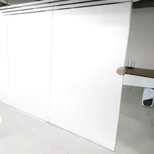 Pelicula Adesivo Eletrostatica Vidro Jateado Branco Foto mini  3