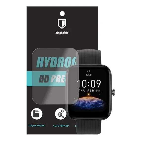 Película Amazfit Bip 3 Pro Kingshield Hydrogel (3xunids) Foto 1