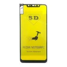 Película De Gel 5d Frontal Redmi Note 6 Pro Foto mini 1