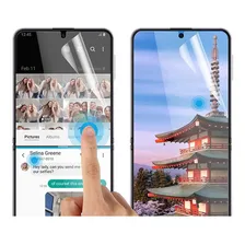 Película De Gel Flexível Frente E Verso Galaxy Z Flip 3 5g Foto mini  3