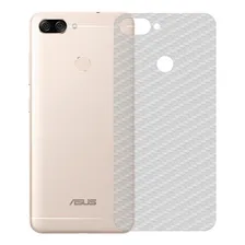 Película + Fibra De Carbono Para Zenfone Max Plus M1 Foto mini  2
