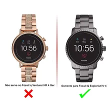 Pelicula Fossil Q Explorist Hr Ger 4 Ftw4012 Vidro Temperado Foto mini 3