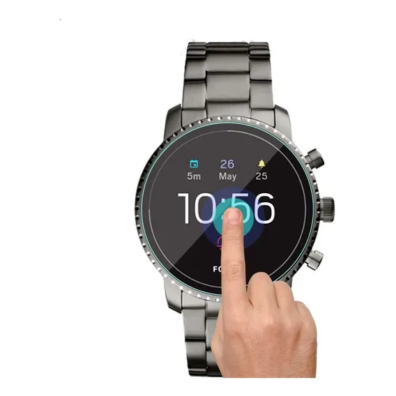 Pelicula Fossil Q Explorist Hr Ger 4 Ftw4012 Vidro Temperado Foto 1
