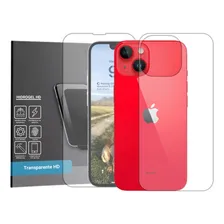 Película Hidrogel Hd Frente E Verso Para iPhone 14 Foto  mini 1