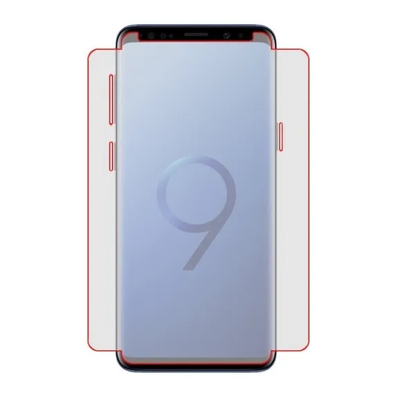 PelÃcula Hprime Curves Versão 3 Galaxy S9 Normal - Capa Tpu Foto 1