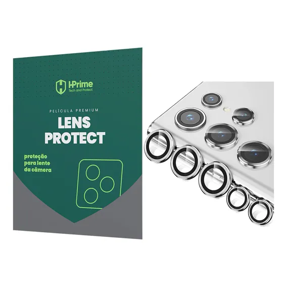 Pelicula Hprime Lente Max Prata Para Galaxy S24 Ultra Foto 1