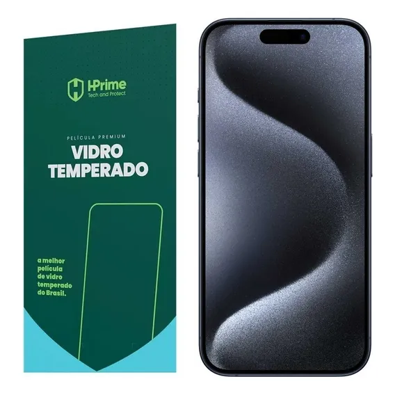 Película Hprime Vidro Temperado Para iPhone 15 Pro Foto 1
