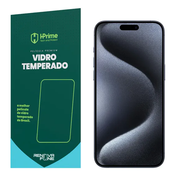 Pelicula Hprime Vidro Temperado Para iPhone 15 Pro Max Foto 1