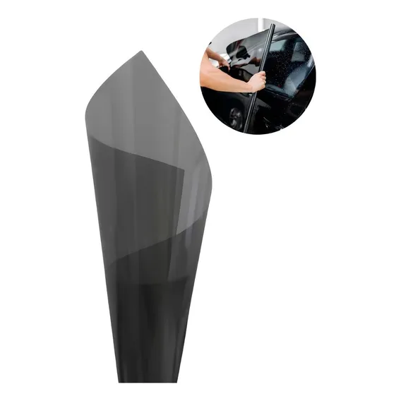 Pelicula Insulfilm Automotivo Janela Vidro Carro 2m X 50cm Cor Insulfilm G35 Foto 1