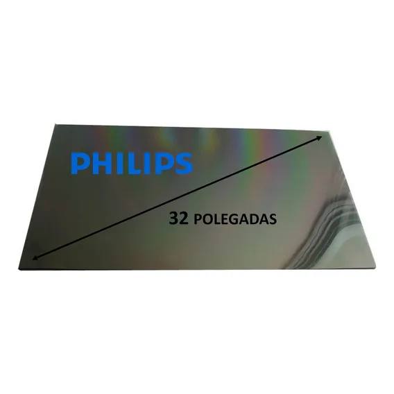 Película Polarizada Tv Compatível C/ Philips 32 Polegadas Foto 1