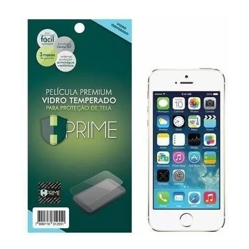 Película Premium Hprime Vidro Temperado para iPhone 5 / 5s / Se Foto 1