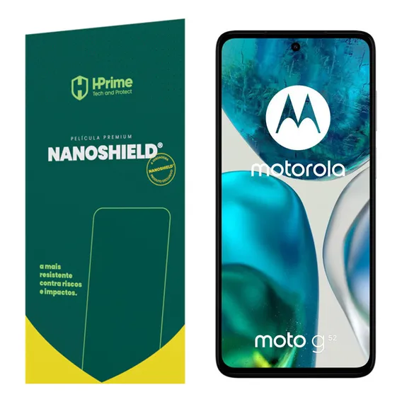 Película Premium Nanoshield Para Moto G52 Hprime Foto 1