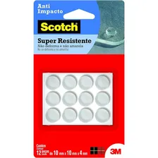 PelĂcula Protetor Anti Impacto Gota Silicone Scotch 3m MĂ©dio 10x10x4mm 12 Unidades Foto mini 1