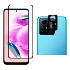 Película Vidro 3d + Câmera Para Xiaomi Redmi Note 12s Foto  mini 1