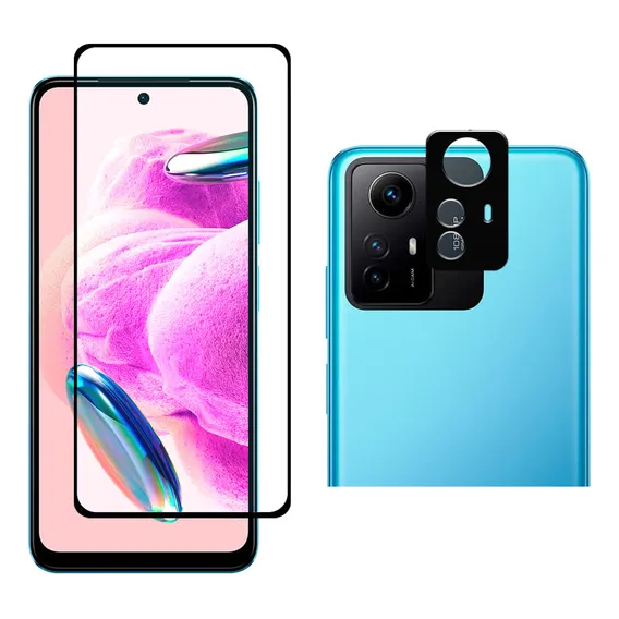 Película Vidro 3d + Câmera Para Xiaomi Redmi Note 12s Foto 1
