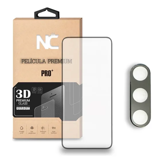 Pelicula Vidro 3d PelĂcula Vidro Câmera Para Galaxy M55 Foto 1