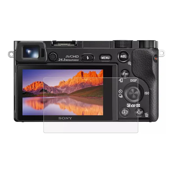 Pelicula Vidro Lcd Visor Display Sony Ilce-6000 Alpha A6000 Foto 1