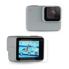 Película Vidro Para Gopro Hero 7 Silver E Gopro Hero 7 White Foto mini 1